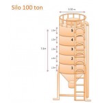 Concrete Cemen Silos